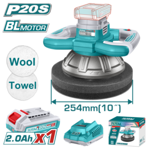 ملمع سيارة 10 بوصة 1 بطارية 2 أمبير - TOPLI2025481