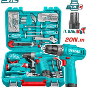 طقم شنيور 12 فولت 148 قطعة - THKTHP41487