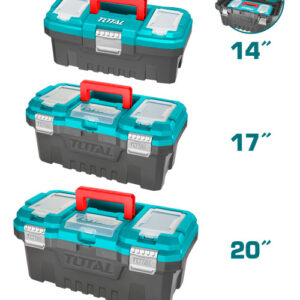 طقم شنط بلاستيك 3 قطع قفل معدن - TPBXK0032